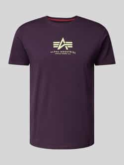 alpha industries T-shirt met labelprint