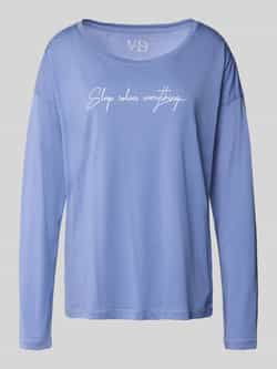 Lascana Shirt met lange mouwen en statementprint