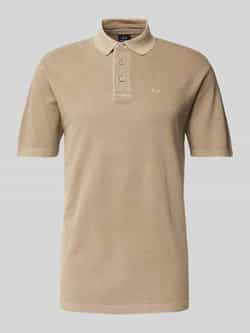 Armani Exchange Poloshirt met korte knoopsluiting