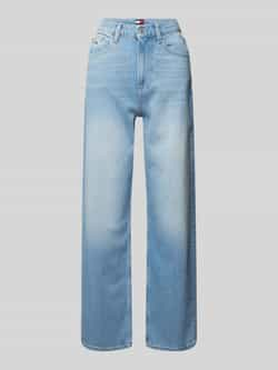 TOMMY JEANS Straight jeans met logoborduursels