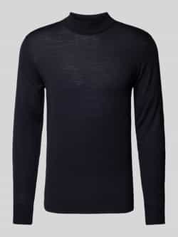 Strellson Gebreide pullover met ribboorden model 'Marek'