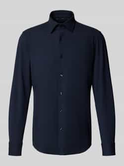 Boss Slim fit zakelijk overhemd van performance stretch model 'HANK'