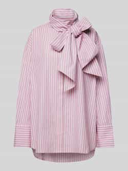 Essentiel Antwerp Regular fit strikblouse met opstaande kraag