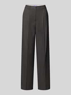 JJXX Wide fit stoffen broek met viscose model 'Ellis'