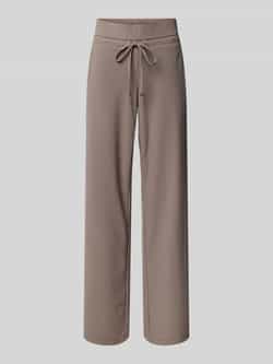 RAFFAELLO ROSSI Straight leg sweatpants met elastische band model 'CANDICE'