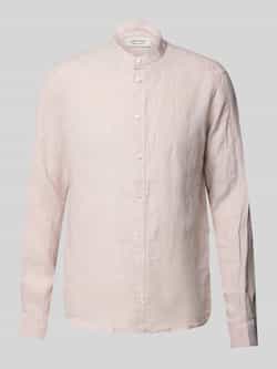 Casual friday Slim fit vrijetijdsoverhemd van linnen model 'Anton'