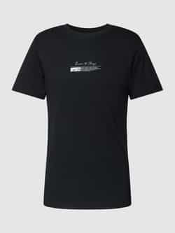 mister tee T-shirt met motiefprint aan de achterkant model 'Become the Change'