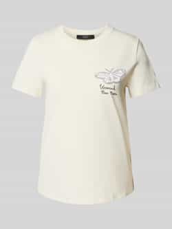 Weekend Max Mara T-shirt met motief- en labelprint model 'GUGLIA'