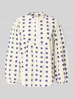 LOLLYS LAUNDRY Regular fit blouse met ballonmouwen model 'Sima'