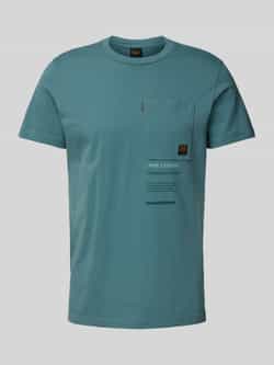 PME LEGEND Heren Polo's & T-shirts Short Sleeve R-neck Play Single Jersey Groen