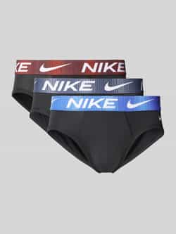 NIKE Underwear Hipster HIP BRIEF 3PK met nike logo-elastische band (3 stuks)