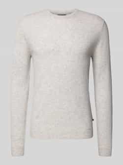 Matinique Kasjmier pullover met ronde hals model 'mordy'