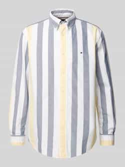 Tommy Hilfiger Relaxed fit vrijetijdsoverhemd van puur katoen