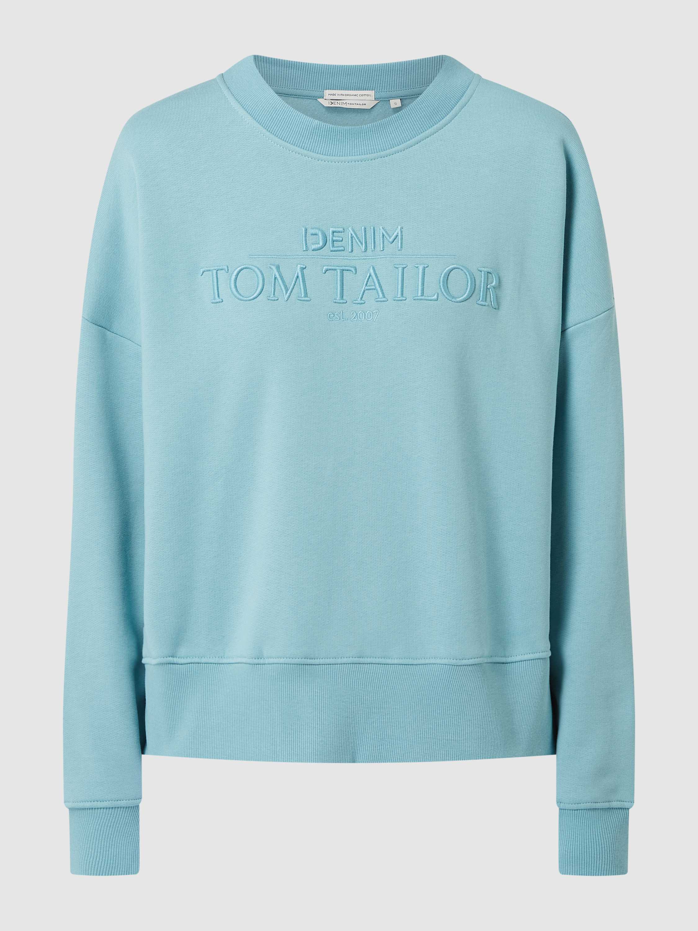 Tom Tailor Denim Sweatshirt met logo