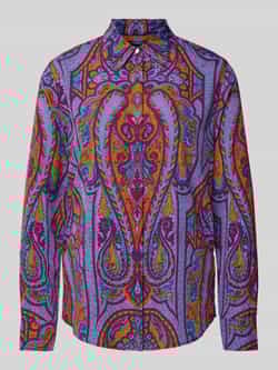 Lauren Ralph Lauren Blouse met blinde knoopsluiting model 'KRISTY'