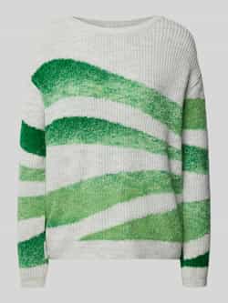 Street One Gebreide pullover met ribboorden