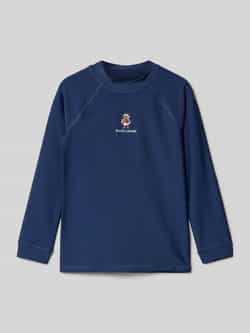 Polo Ralph Lauren Kids Shirt met lange mouwen en labelstitching