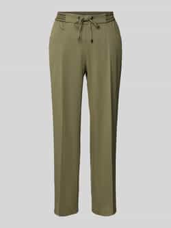 TONI Wide leg stoffen broek met verkort model 'Sue'
