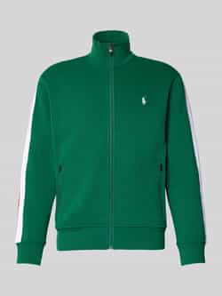 Polo Ralph Lauren Sweatjack met ritszakken en labelstitching
