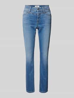 CAMBIO Slim fit jeans met siernaden model 'PARLA SEAM'