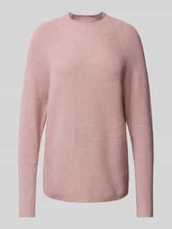 Soyaconcept Gebreide pullover met geribde ronde hals model 'KANITA'