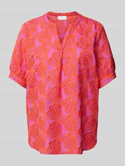 Milano italy Blouseshirt met ajourborduursel
