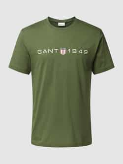 Gant T-shirt met labelprint