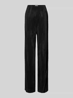 S.Oliver RED LABEL Wide fit plissébroek met glittereffect