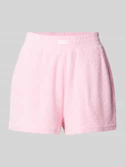Guess Activewear Korte regular fit broek met structuurmotief model 'LOLA'