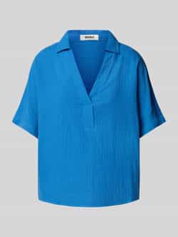 ECOALF Oversized blouseshirt met V-hals model 'DENISALF'