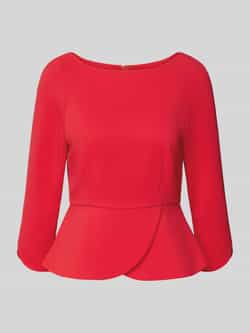 Marc Cain Blouse met ronde hals en ritssluiting aan de achterkant
