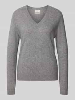 Christian Berg Woman Gebreide pullover met V-hals