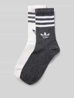 Adidas Originals Sokken met labeldetail in een set van 2 paar
