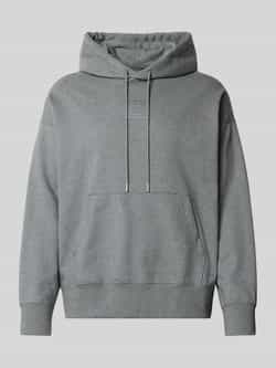 CK Calvin Klein Hoodie met labelstitching model 'PREMIUM TERRY'