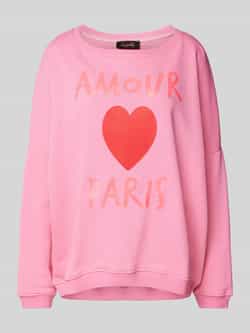 Miss goodlife Oversized sweatshirt met motiefprint