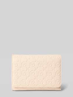 VALENTINO BAGS Portemonnee met all-over reliëflogo model 'Samba'