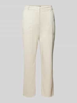 Marc Cain Feminine fit broek met steekzakken