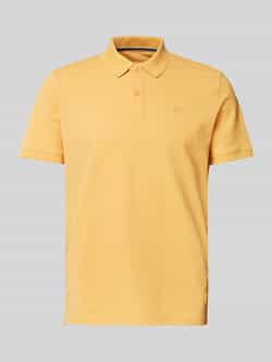 Tom Tailor Regular fit poloshirt van katoen-piqué met logostitching