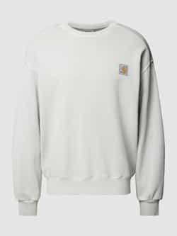 Carhartt Work In Progress Sweatshirt met labeldetail