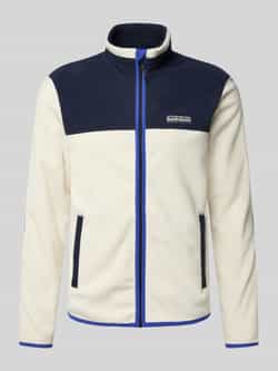Napapijri Sweatjack met labelprint