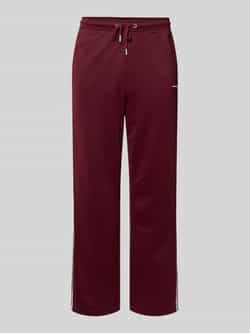 Pegador Wide fit trackpants met logo-applicatie model 'Viro'
