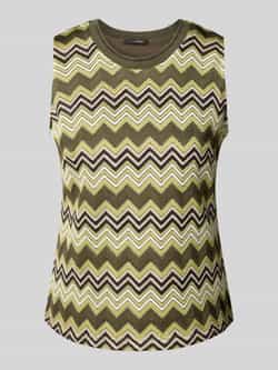 comma Tricottop met ajourpatroon