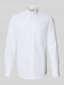 Boss Slim fit zakelijk overhemd van premium materiaal model 'HANK'