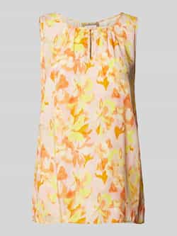 Smith and Soul Blousetop met druppelvormige hals model 'WOVEN'