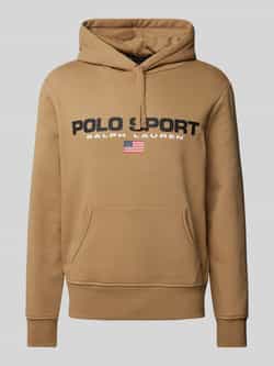 Polo Sport Hoodie met labelprint