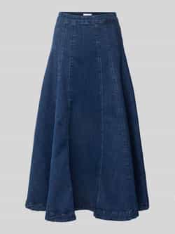 Rich & Royal Jeansrok met ritssluiting opzij