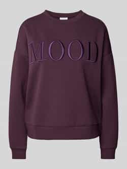 Vila Sweatshirt met ribboorden model 'REFLECT'