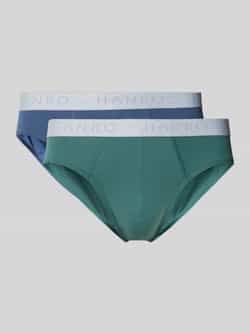 Hanro Slip met elastische band met label in een set van 2 stuks