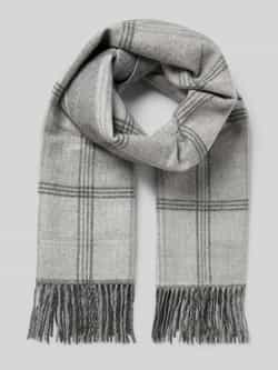 Lauren Ralph Lauren Sjaal met wol en franjes