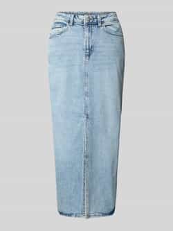 Vila Jeansrok met loopsplit model 'JAF'